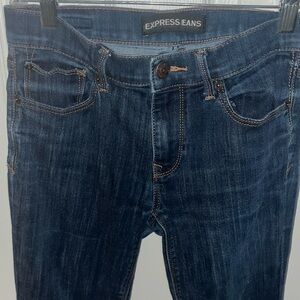 Express Dark Blue Women's Jeans